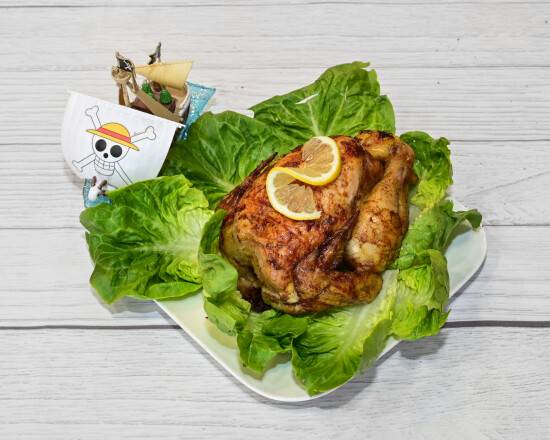 Menu poulet pac feu de bois