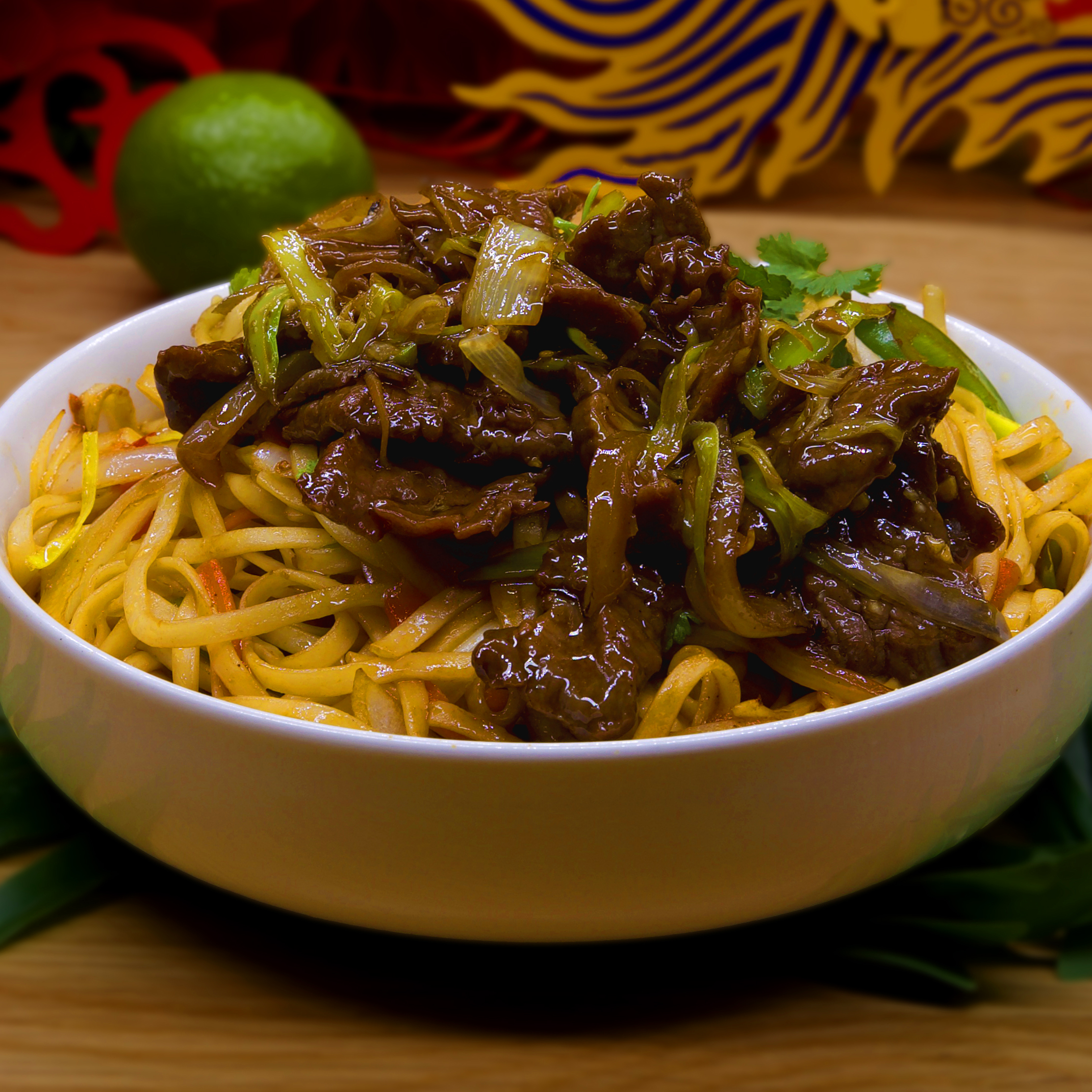NOUILLES SAUTÉES BOEUF
