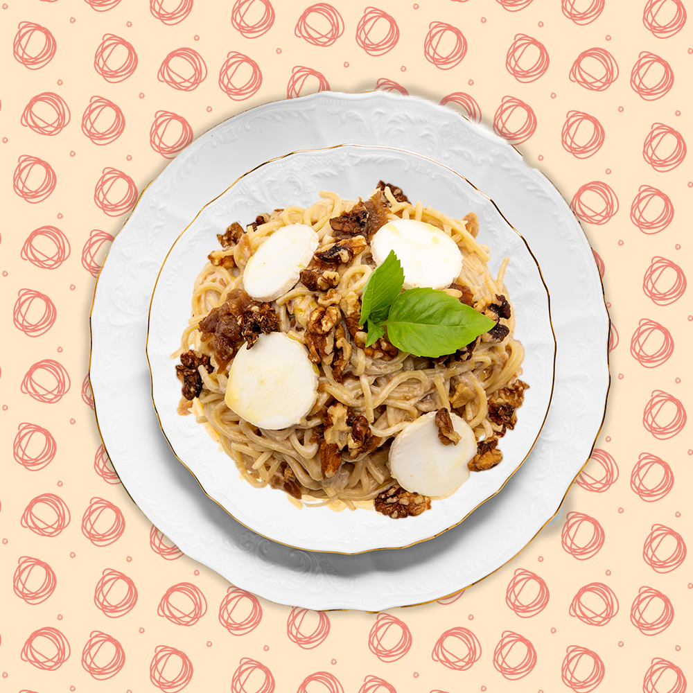 Spaghetti Chèvre & Miel