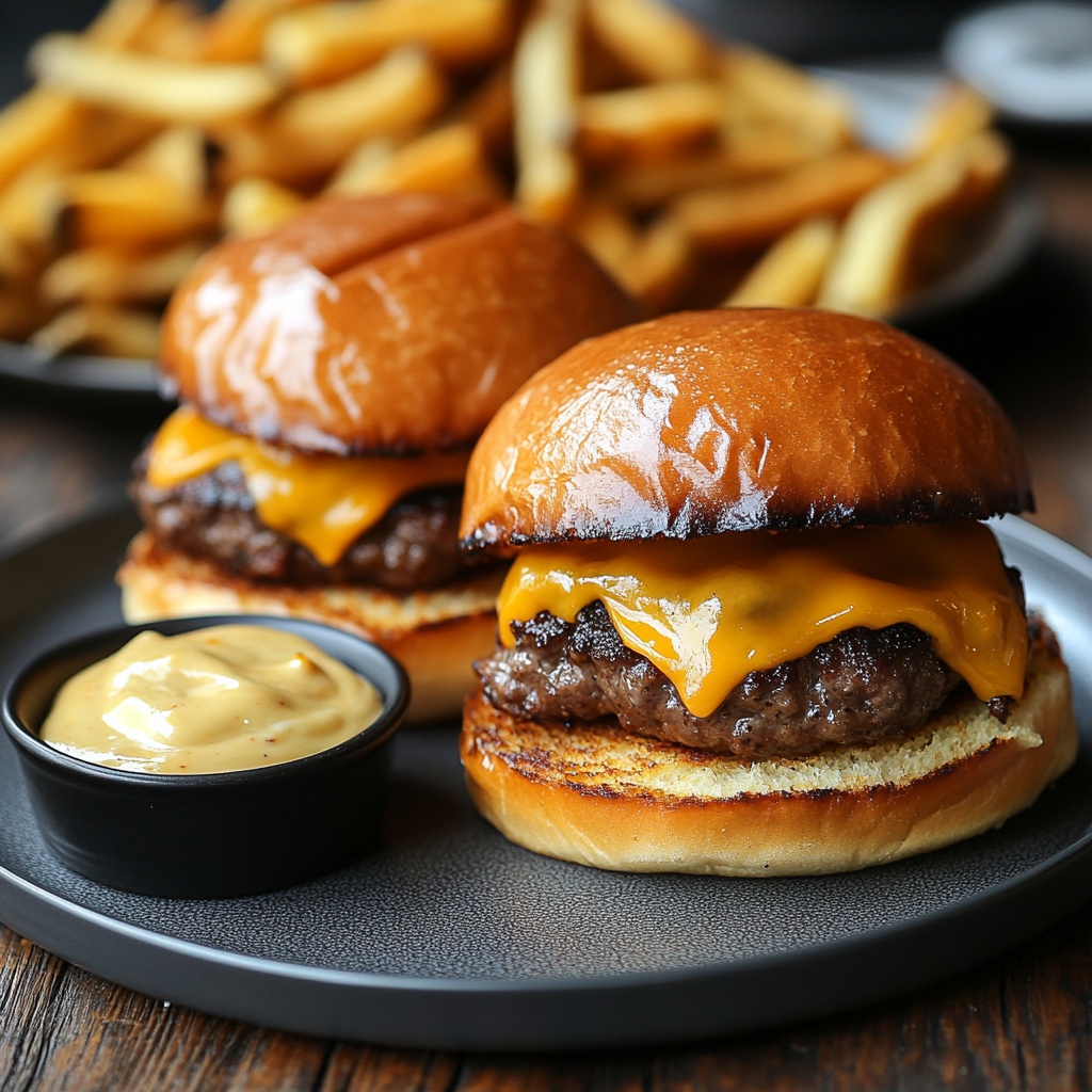 Menu Enfants 👶🍔🍔 + frites maison 🍟