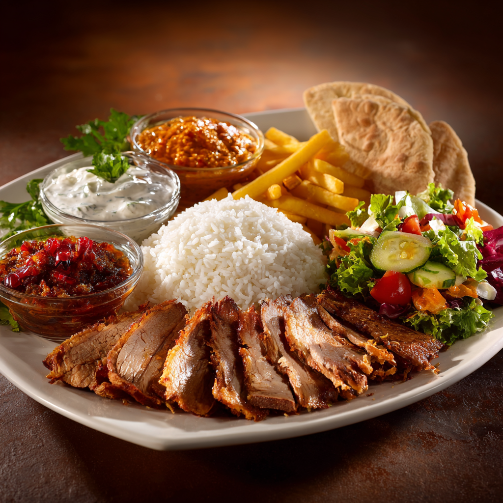 Assiette Kebab Maison 🔪