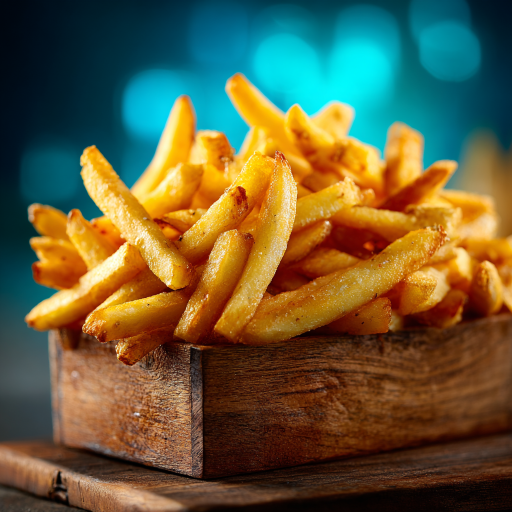 Grande barquette de frites maison 🍟