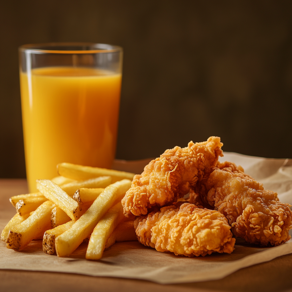 Menu enfant tenders 🍖