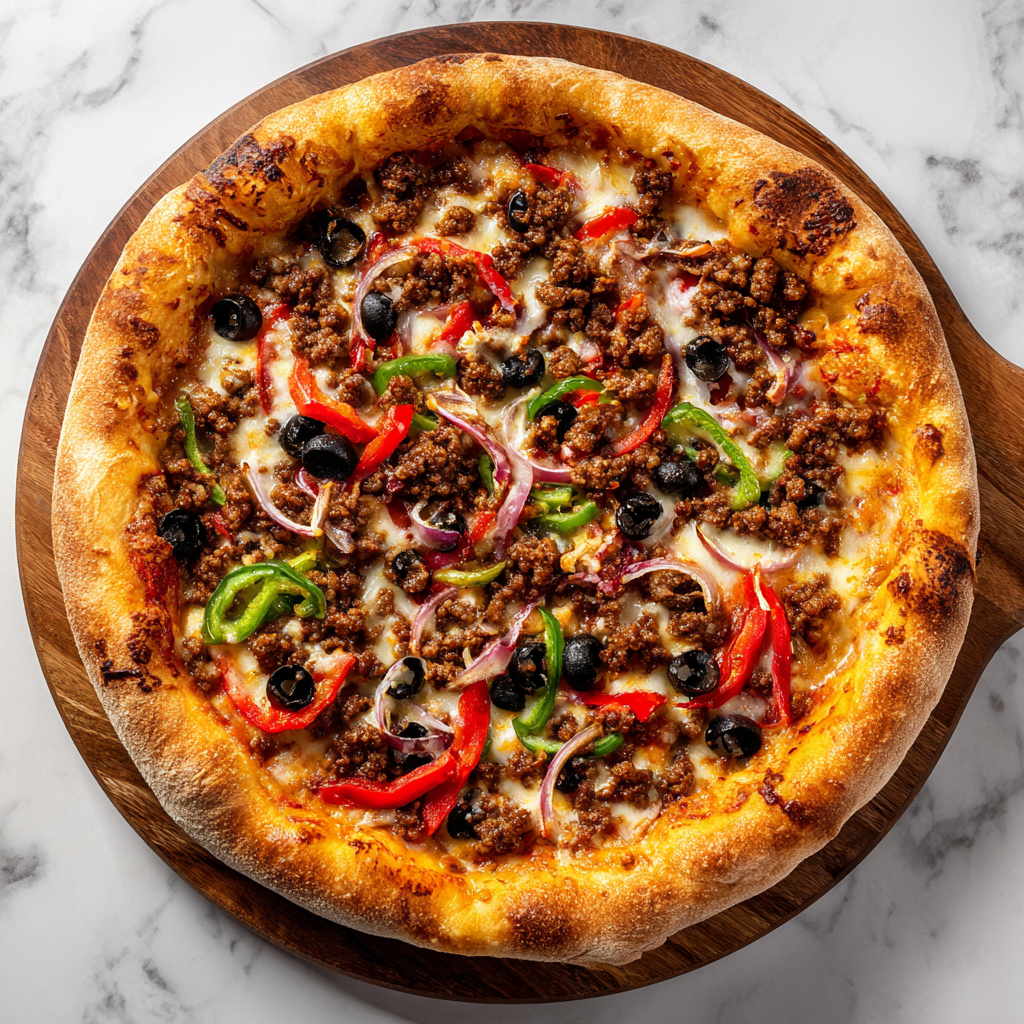 🌶️ Pizza Mexicaine