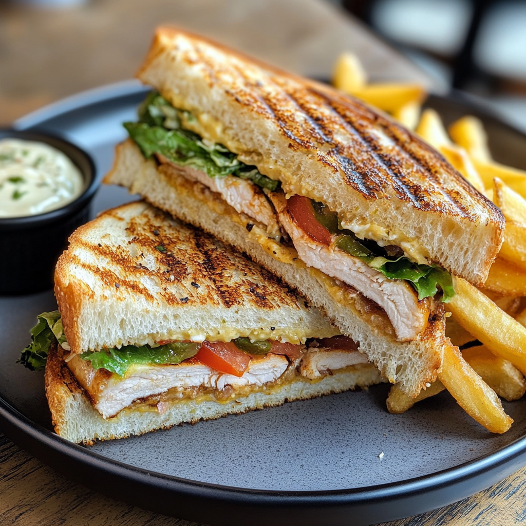 Club Poulet frais & croustillant 🥪🐔🥬