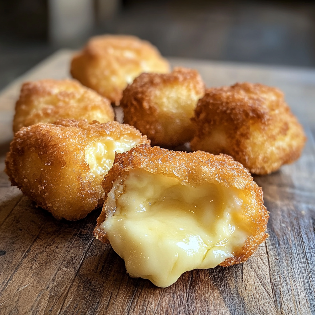Beignets de camembert panés 🧀