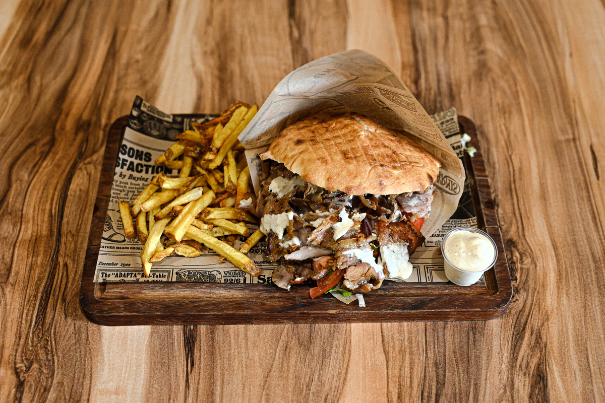 Menu Sandwich Kebab Mixte