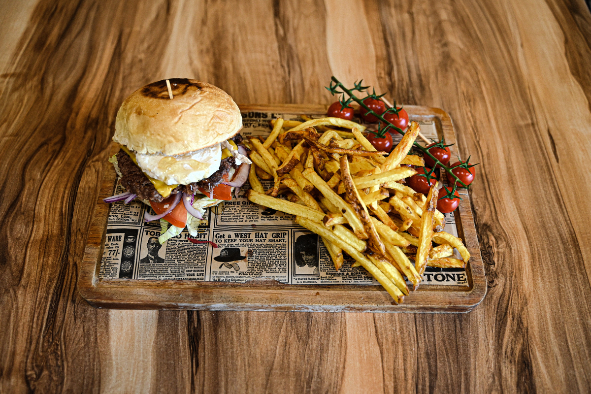 Menu Burger Chèvre Miel