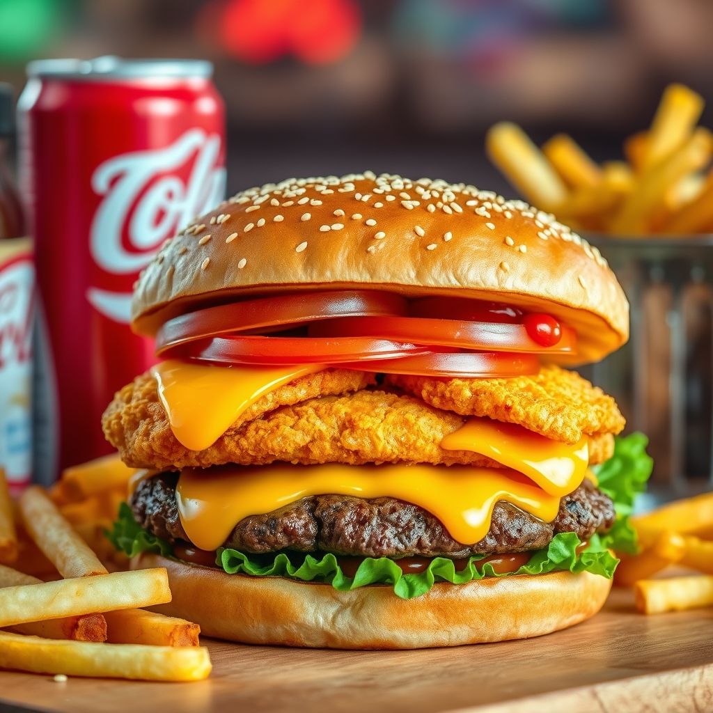 Crousty burger