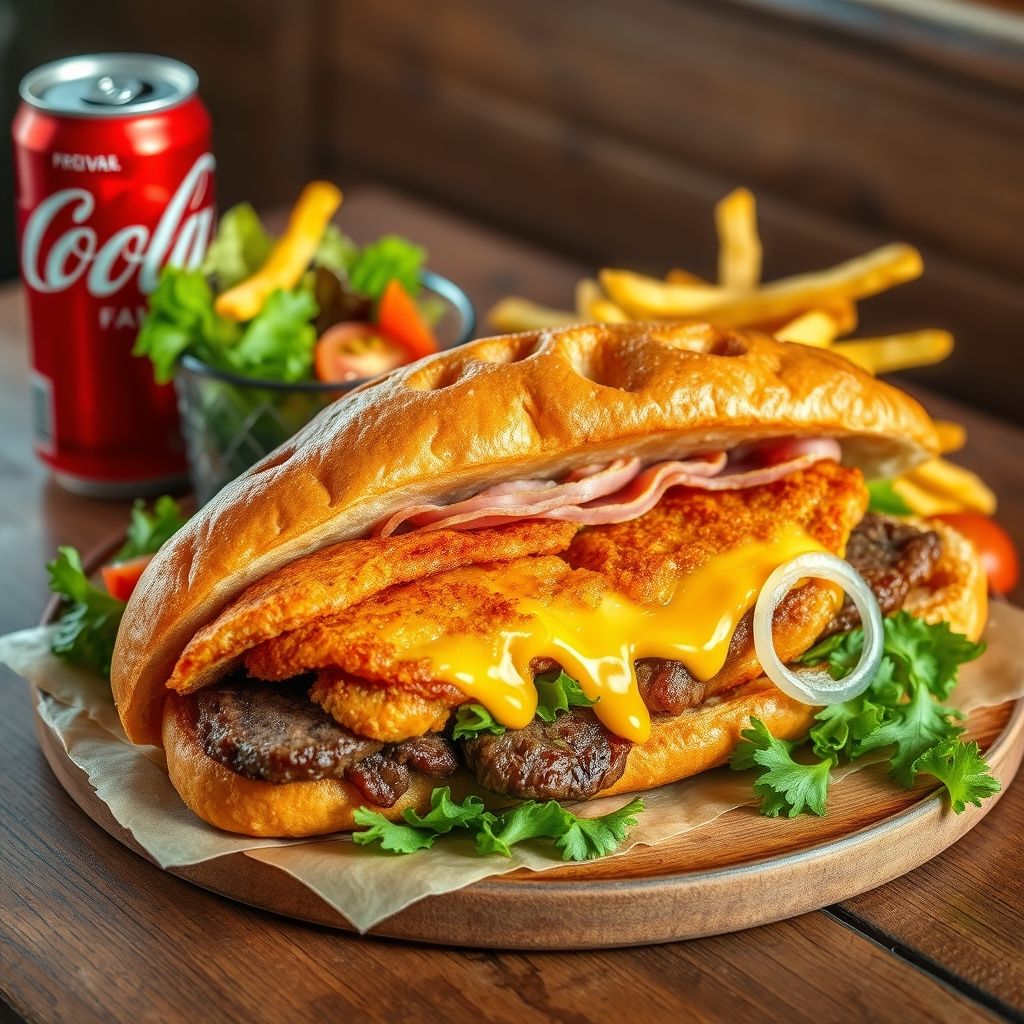 Sandwich radical