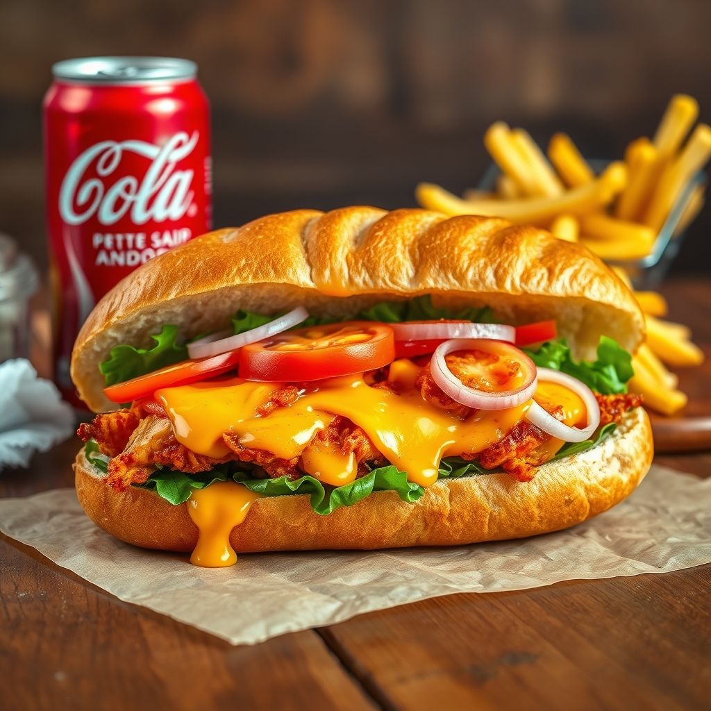 Sandwich tandoori