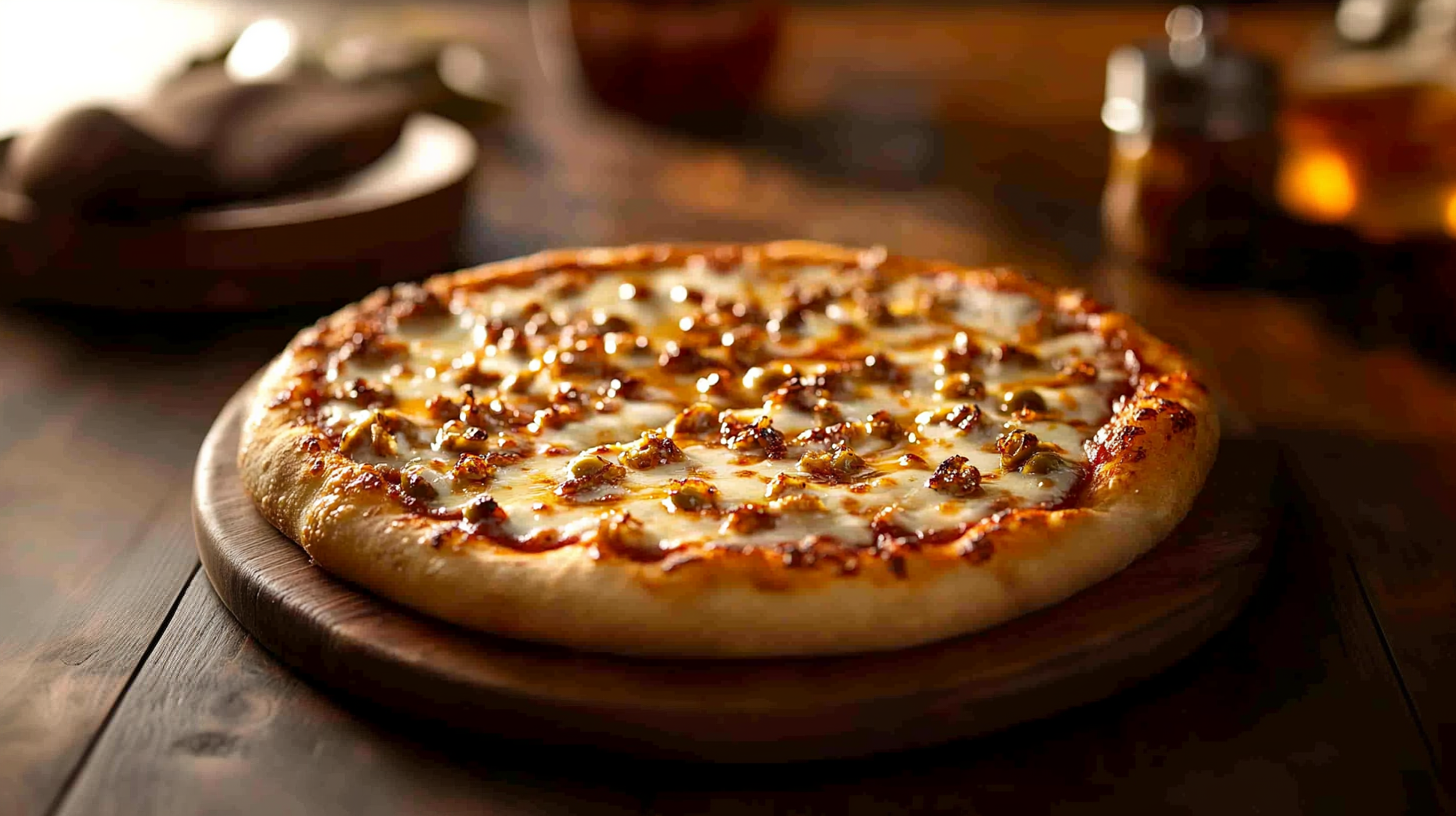 Pizza chèvre miel