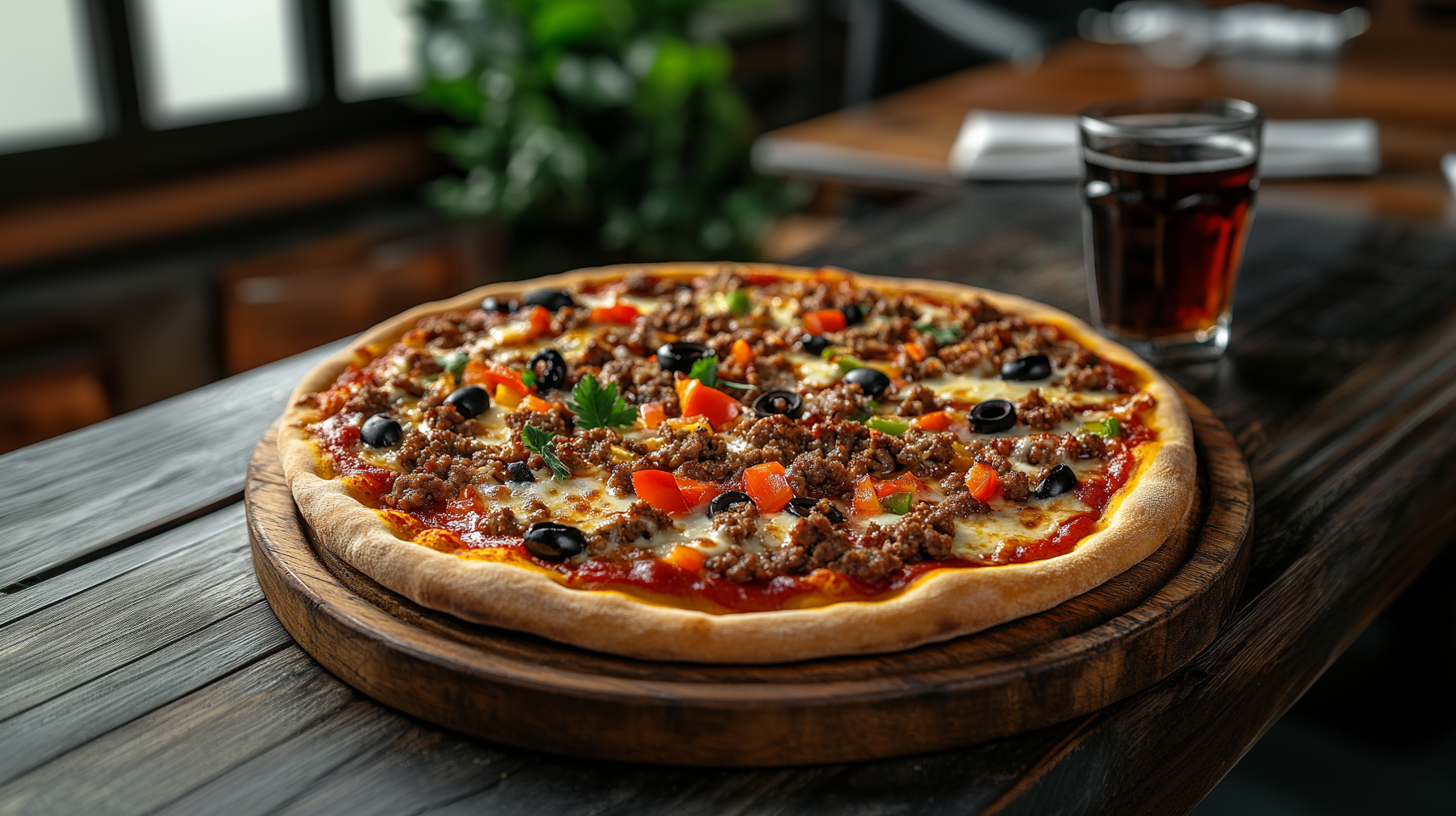 Pizza mexicaine