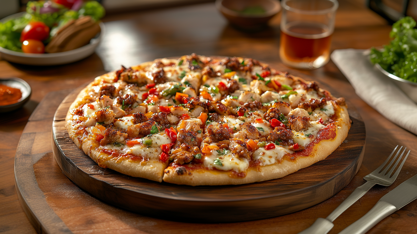 Pizza pimento