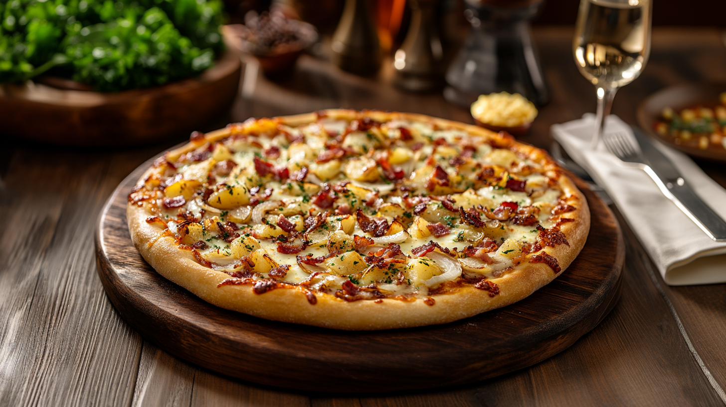 Pizza tartiflette