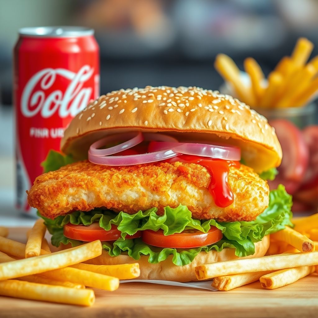 Fish burger